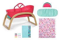 BABY born panier à langer 3-en-1 avec piquets