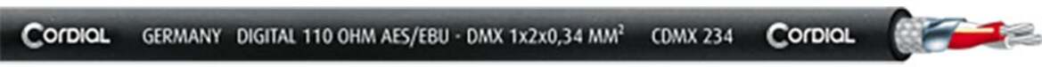 Cordial CDMX234-100 DMX Cable - 100 Meter