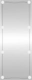 vidaXL Wandspiegel met LED's rechthoekig 40x100 cm glas