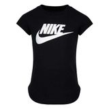 Nike Sportswear Shirt zwart / wit
