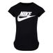 Nike Sportswear Shirt zwart / wit