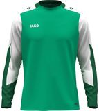 Jako Dynamic Longsleeve Kinderen - Groen / Wit / Donkergroen | Maat: 140