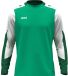 Jako Dynamic Longsleeve Kinderen - Groen / Wit / Donkergroen | Maat: 140