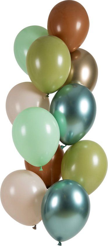 Folat Ballonnen safari chique (12 stuks - 33 cm)