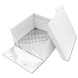 PME Cake Box & Square Cake Board (3mm) 20x20x15 cm