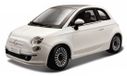 Bburago Fiat 500 2007 1:24 wit - modelauto - schaalmodel