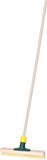 Brumag Dirtmaster 30 cm - met houten steel 130 cm - schrobborstel - schoonmaakborstel - harde ondergronden