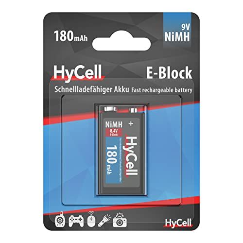 HyCell Oplaadbare batterij 9V E-Block 150mAh NiMH - 1-pack