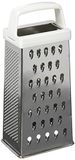 Fackelmann Rasp, Blik, Wit/Zilver, 21 x 9 x 6,5 cm