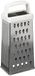Fackelmann Rasp, Blik, Wit/Zilver, 21 x 9 x 6,5 cm