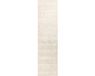 Beliani GESI II Vloerkleed Lichtbeige 80x300cm - Viscose - Modern