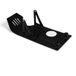 Pit Bike / Dirt Bike Sabot moteur aluminium Noir