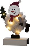 Konstsmide Wood/Cotton Snowman Lichtdecoratie figuur 6 gloeilamp(en) LED 0,36 W