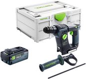 Festool BHC 18 Basic perceuse-burineuse sans fil 18 V 1,8 J SDS Plus Brushless + 1x batterie 8,0 Ah + chargeur rapide + systainer