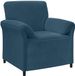 vidaXL - 1-Zits Bank - Blauw - 88 x 83 x 95 cm - Fluweel