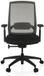 hjh OFFICE COLORE Bureaustoel / draaistoel rugleuning mesh / zitting stof zwart