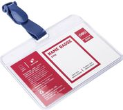 DELI D651735 Naamplaatje E5752 (b x h) 90 mm x 54 mm 50 stuk(s)