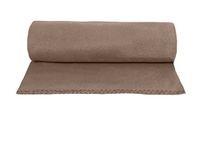 Poyet Motte Uno Fleece Deken Polyester taupe 130 x 170 cm