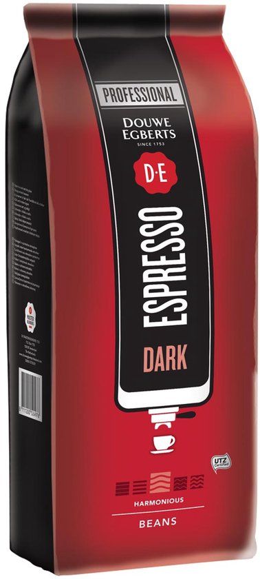 Douwe Egberts koffiebonen espresso Dark - 1 kg