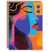 Artery8 Patterns Of Her Mind Vibrant Abstract Pop Art Blank For Him Or Her Art Birthday Card