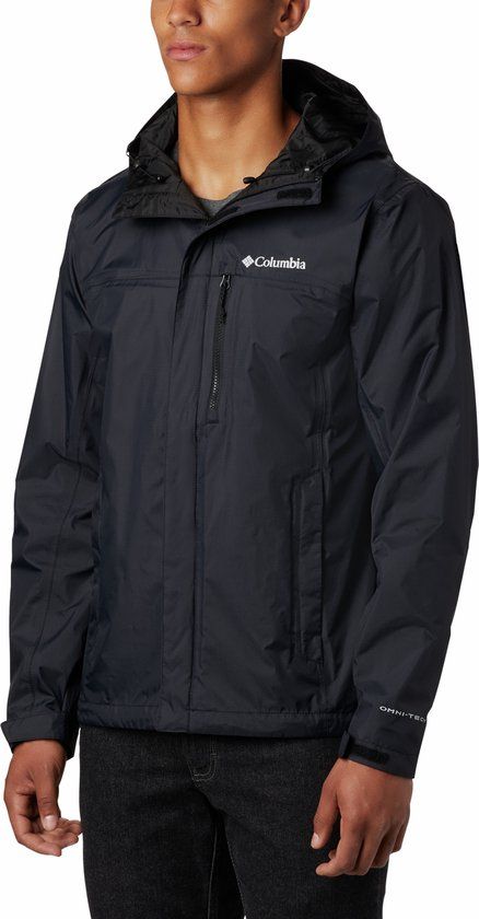 Columbia Pouring Adventure II Heren Regenjas - Zwart - Maat S