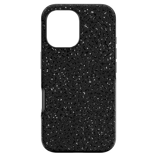 Swarovski High smartphonehoesje, iPhone® 16, Zwart