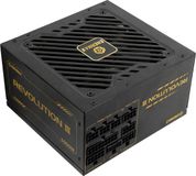 ENERMAX Revolution III 1000 Watt | volmodulaire ATX 3.1 voeding | PCIe 5.1 | 80 Plus Gold | fluisterstille 120 mm FDB-ventilator | 105°C jap. Condensatoren | ERV1000G-AHG-MAC