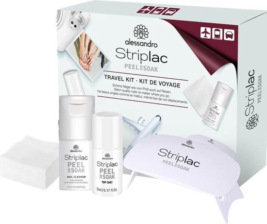 Alessandro Striplac - Reisset - Travel Kit Gel Nagellak