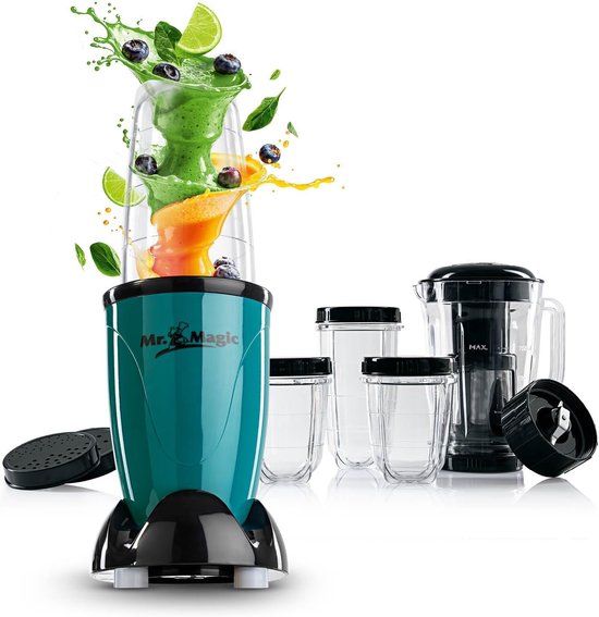 GOURMETmaxx Deluxe 18-delige blender - 400W - Smoothie maker