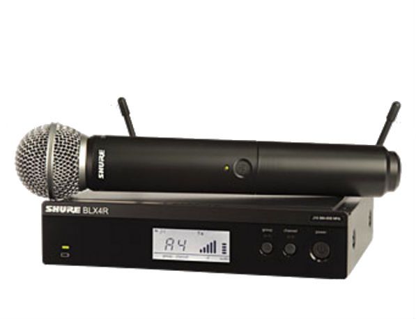 Shure BLX24RE/SM58-M17 Draadloze Handheld Microfoon - Zwart