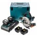Makita Scie circulaire Ø 190 mm 4x5Ah 36V LXT ® DHS710PT4J en coffret et chargeur double