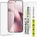 Techsuit Film de protection d'écran pour Xiaomi 17T, Verre trempé, Full Glue, 111D, Noir