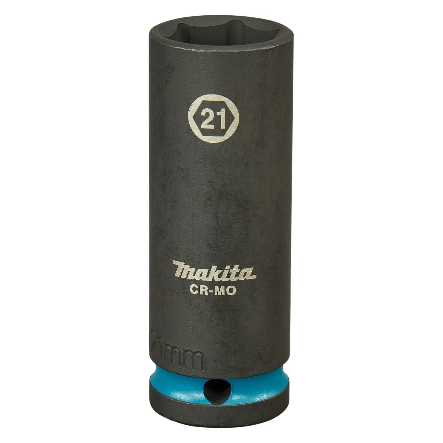 Makita E-16508 Impact Black Krachtdop 1/2" lang | 21 mm