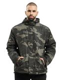 Brandit Frontzip Windbreaker jacket 5XL Zwart/Bruin