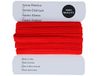 INNSPIRO Elastisch rubber, karmijnrood, 5,3 mm, 3 m