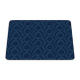 Bonamaison Rechthoekige muismat met digitale print, antislip onderkant, voor kantoor en thuis, 22 x 18 cm