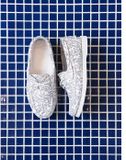 TBS Phenise Dames Bootschoenen Wit/Gezicht Leer Maat 38