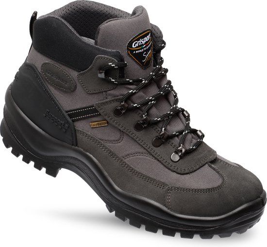 Grisport Torino Mid Unisex Wandelschoenen - Grijs - Maat 39