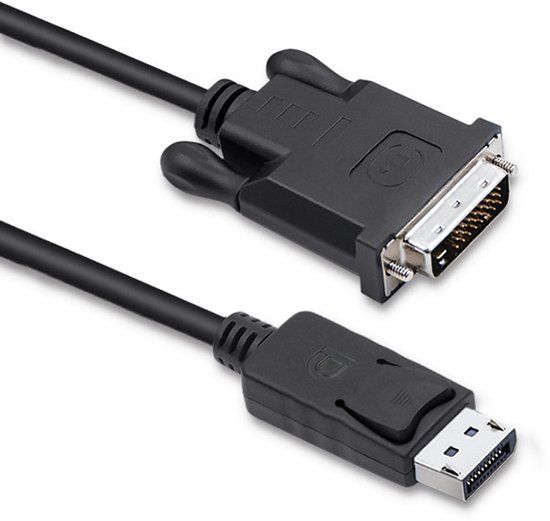 Qoltec 50364 video kabel adapter 1,8 m DVI DisplayPort Zwart
