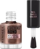 Rimmel Wonder'bond Soin+Couleur Vernis à ongles - 007 - Cappuccino, 12 ml