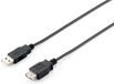 Equip Câble USB-A vers USB-A 2.0 3m Noir