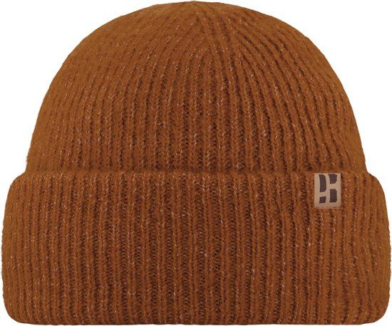Poederbaas Muts Arctic Beanie Midbrown - One Size - Mannen