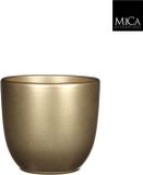 Mica Decorations Tusca pot rond goud h13xd13,5 cm