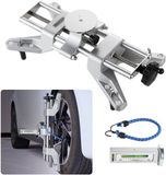 VEVOR Klem de roue et adaptateur magnétique, 1 pièce, outil d'alignement de roue en alliage d'aluminium pour une mesure précise du carrossage, convient aux jantes de 11 à 25 pouces, outil de réparation de pneu magnétique pour voitures et camions