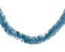 Decoris Lametta guirlande pet d10l270 cm blauw