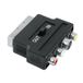 Hama 122238 SCART (21-pin) 3 x RCA + S-Video Noir