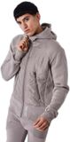 Project X Paris Sweatshirt gezipt, Heren, Maat S, Polyester, Kleur Mol