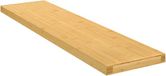 vidaXL Wandschap - Bamboe - 80x20x2,5 cm