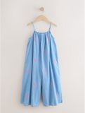 Next - Meisjes - Playsuit met bandjes - Blauw