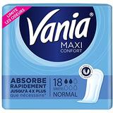 Vania Maxi Confort Normal Maandverband/Serviettes | 18 Stuks